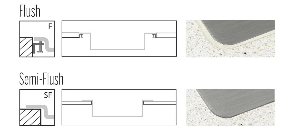 Cuba para Cozinha de Embutir Aço Inox Scotch Brite Tramontina Quadrum 50x40cm - 94007103