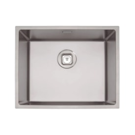 Cuba para Cozinha de Embutir Aço Inox Scotch Brite Tramontina Quadrum 50x40cm - 94007103