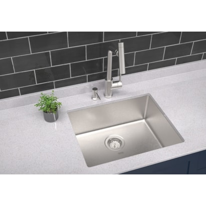 Cuba para Cozinha de Embutir Aço Inox Tramontina Design Collection Quadrum Undermount 50x40cm - 94007112