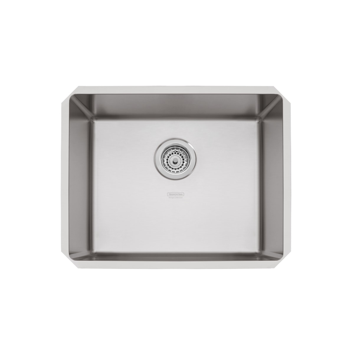 Cuba para Cozinha de Embutir Aço Inox Tramontina Design Collection Quadrum Undermount 50x40cm - 94007112