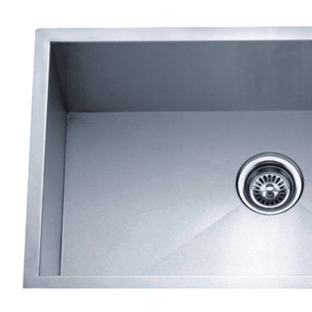 Cuba para Cozinha Dupla de Embutir Aço Inox com Valvúla Dax 74x51cm - DAX-0014-BK-ST