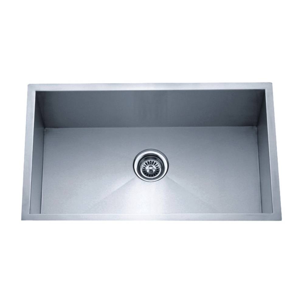 Cuba para Cozinha Dupla de Embutir Aço Inox com Valvúla Dax 74x51cm - DAX-0014-BK-ST