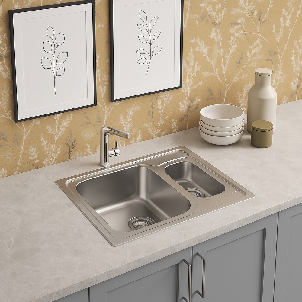 Cuba para Cozinha Tramontina em Aço Inox para Sobrepor Marea Deep 62,5x50cm Acetinado - 93816303