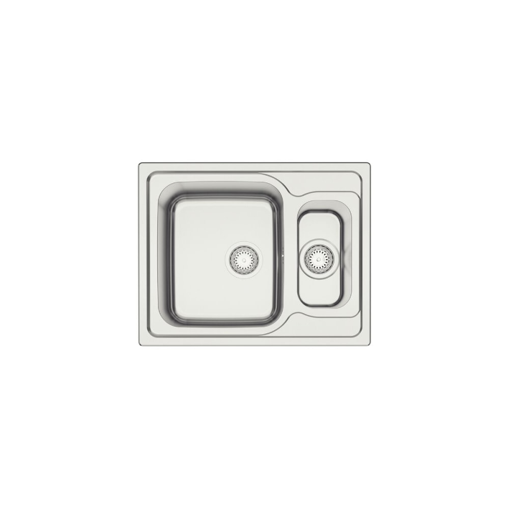 Cuba para Cozinha Tramontina em Aço Inox para Sobrepor Marea Deep 62,5x50cm Acetinado - 93816303