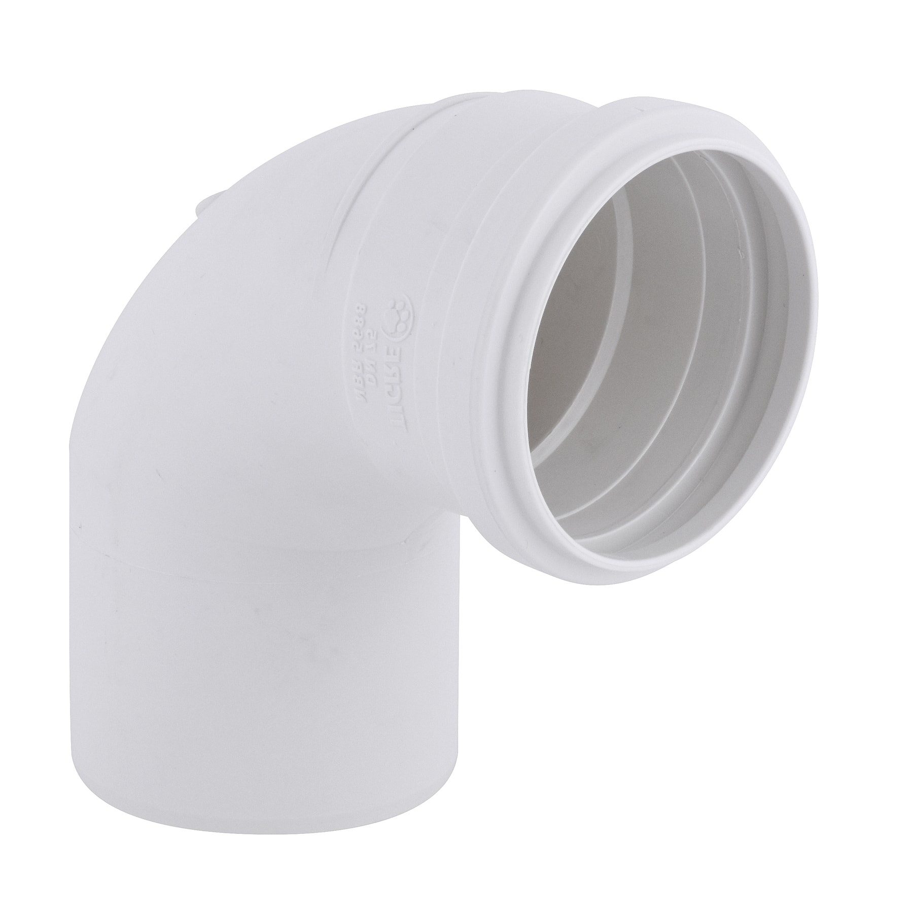 Curva PVC 90º Curta para Esgoto Tigre 75mm 3