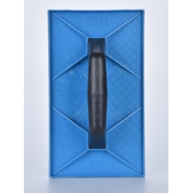 Desempenadeira 12X22cm Corrugada Azul 504 Baricar