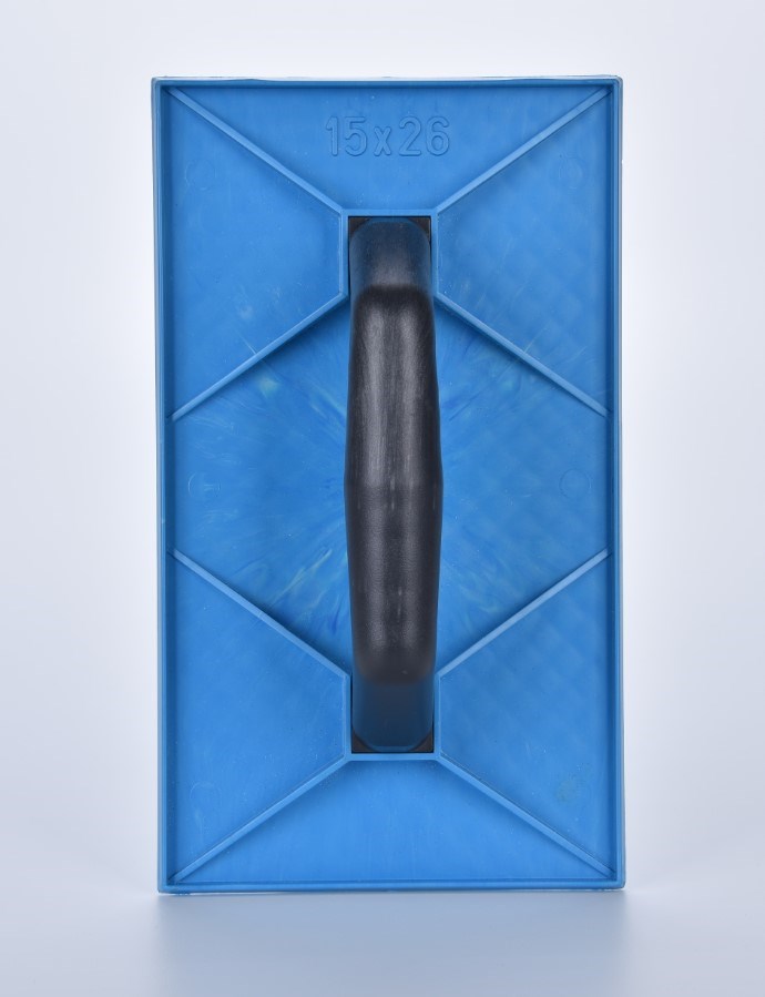 Desempenadeira 15X26cm Corrugada Azul 505 Baricar