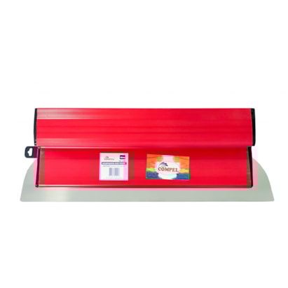Desempenadeira de Aço Inox Compel 40cm para Massa Versátil - 12491