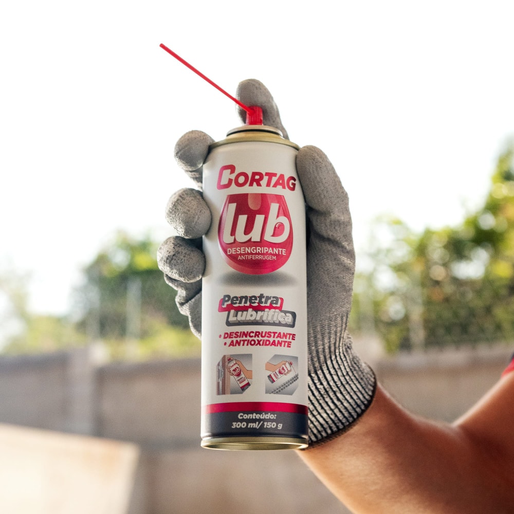 Desengripante Lubrificante em Aerosol Cortag 300ml/200g - 60002