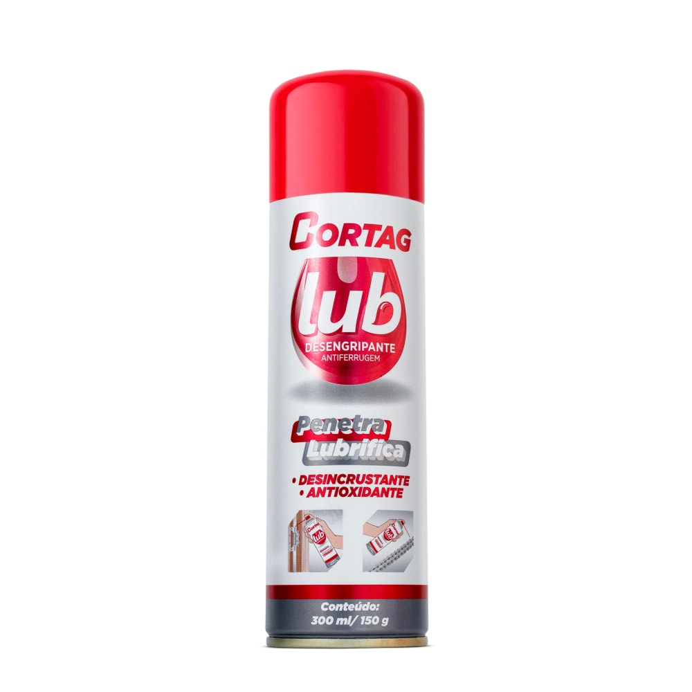 Desengripante Lubrificante em Aerosol Cortag 300ml/200g - 60002