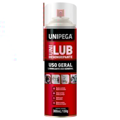Desengripante Unipega Uso Geral Unilub 300ml/150g - 0534.0001