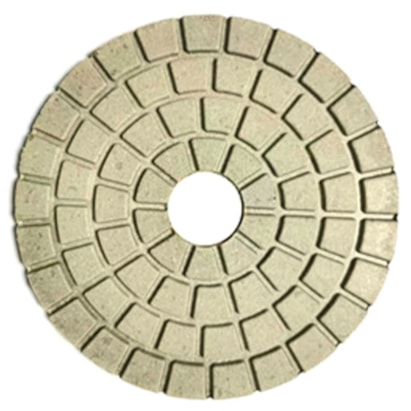 Disco de Corte Diamantado de Polimento Brilho D´Água Buff 10cm Branco - 62154