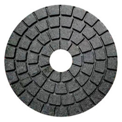 Disco de Corte Diamantado de Polimento Brilho D´Água Buff 10cm Preto - 62153