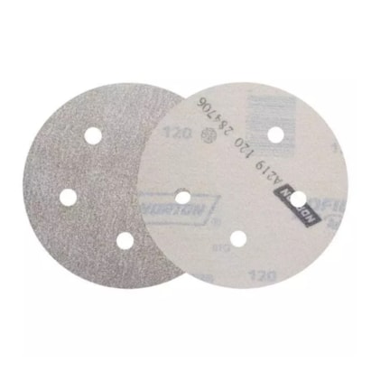 Disco de Lixa Redondo A219 N220 Norton No-Fil - 5539503031