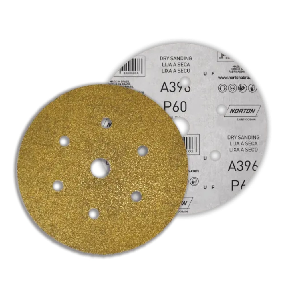 Disco de Lixa Redondo A396 N220 Norton No-Fil - 78072774166