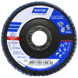 Disco Flap Norton R822 115mm G40