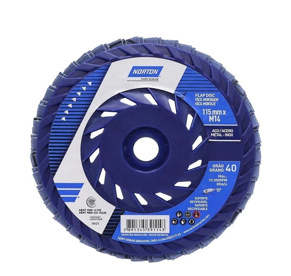 Disco Flap Norton R822 115mm G60