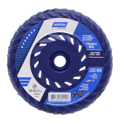 Disco Flap Norton R822 115mm G80