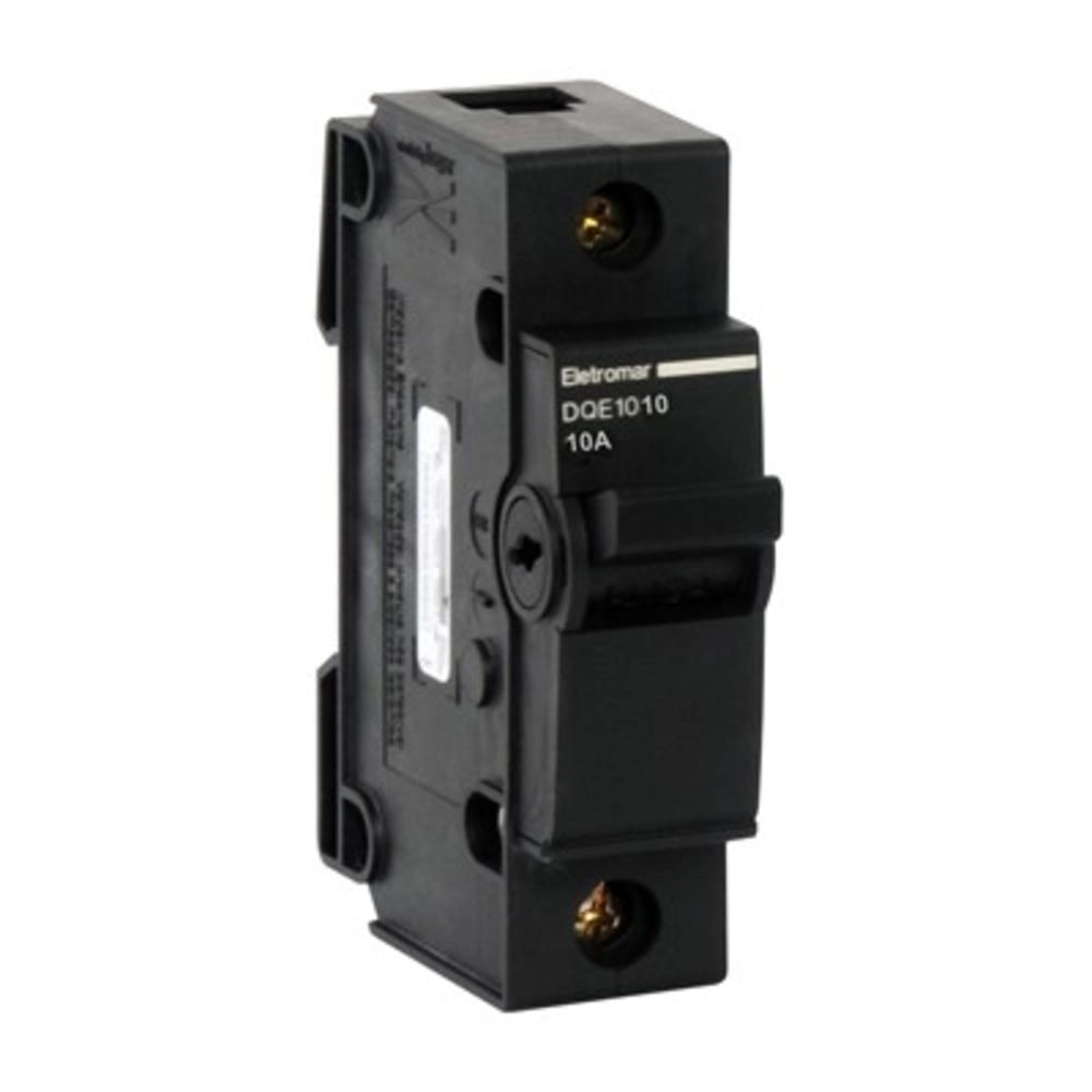 Disjuntor Unipolar 10 A Preto Eletromar