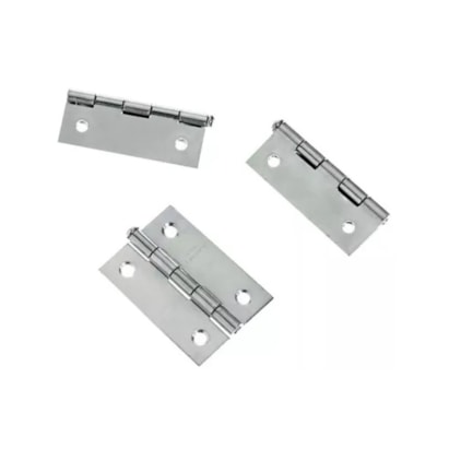 Dobradiça de Ferro Page 11/2x1 5/16 Galvanizado - 1840