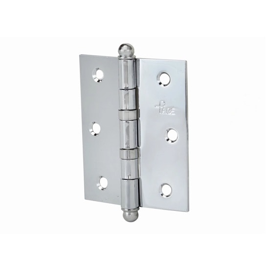 Dobradiça de Ferro Page 31/2x3 Cromo Acetinado - 244A