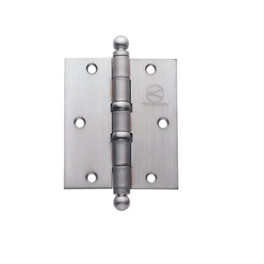 Dobradiça para Porta La Fonte 485 Aço 4X3 Cromado Acetinado