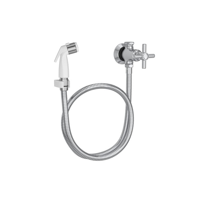 Ducha Higiênica com Derivação e Registro Deca Izy Cromado - 1984.C37.ACT.BR