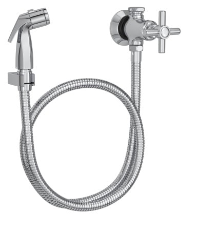 Ducha Higiênica Com Derivação E Registro Deca Izy Cromado - 1984.C37.ACT.CR