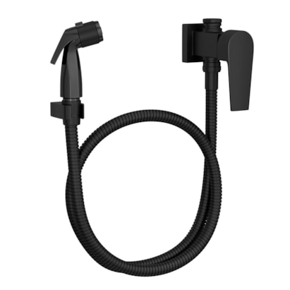 Ducha Higiênica com Gatilho Black Matte Deca Level - 1984.BL26.ACT.MT