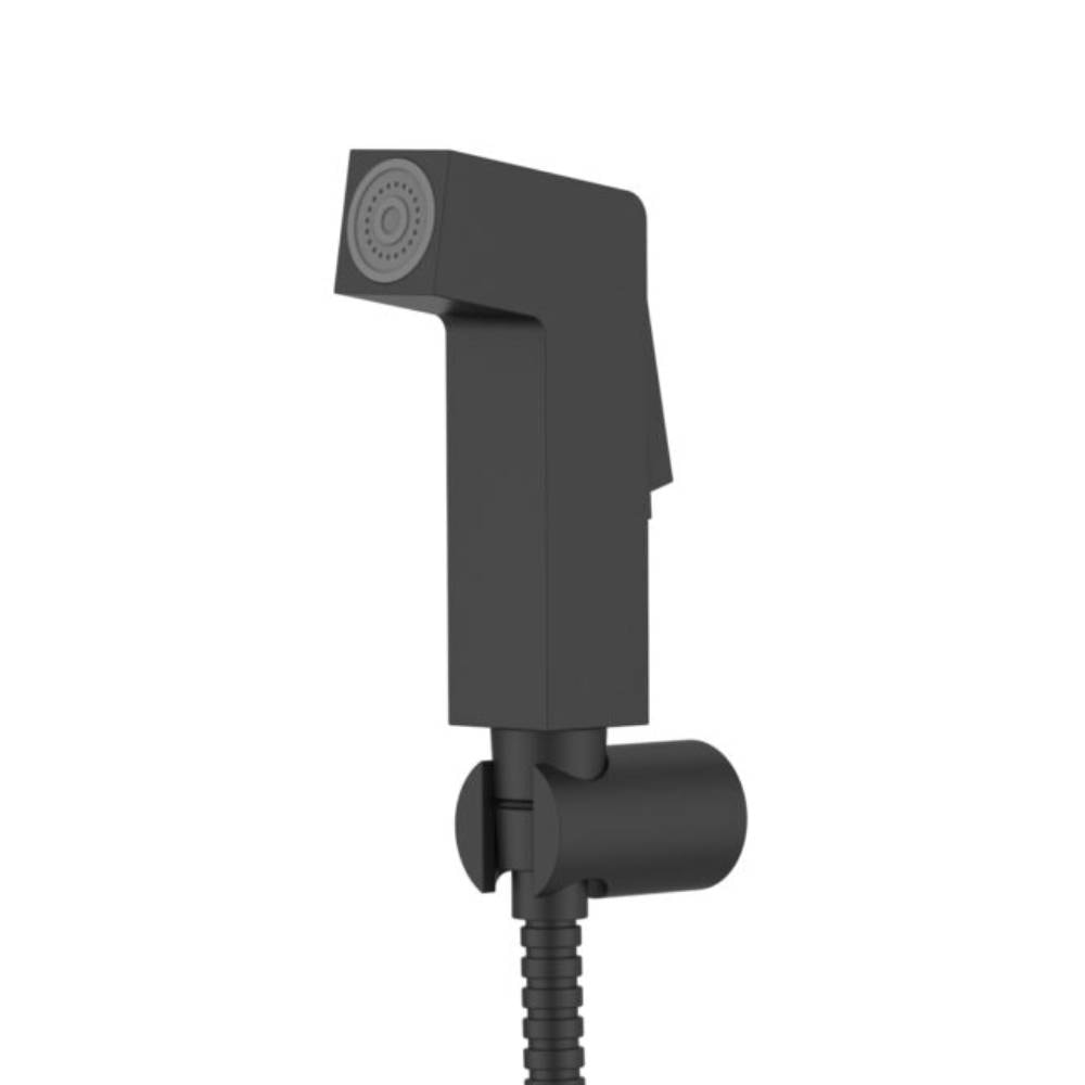 Ducha Higiênica Dax Iguaçu sem Derivação com Registro Black - DAX-1984-IG-BL