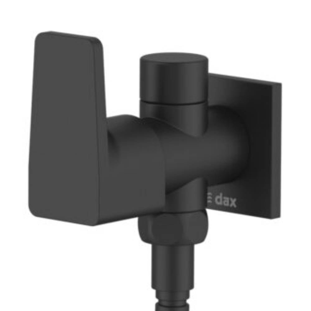 Ducha Higiênica Dax Iguaçu sem Derivação com Registro Black - DAX-1984-IG-BL