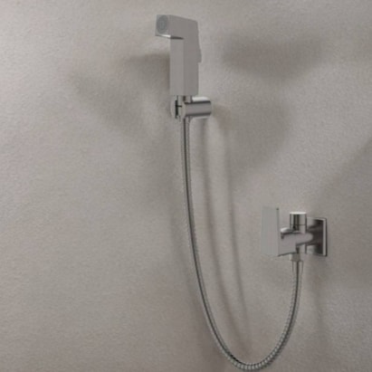 Ducha Higiênica Dax Iguaçu sem Derivação com Registro Cinza - DAX-1984-IG-GR