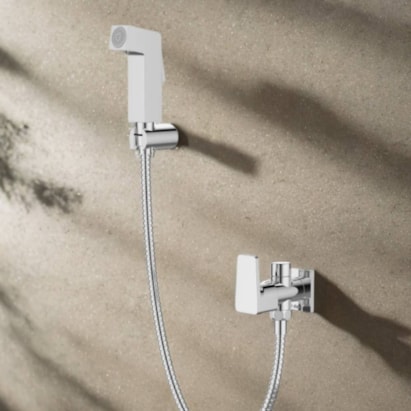 Ducha Higiênica Dax Iguaçu sem Derivação com Registro Cromado - DAX-1984-IG-CR