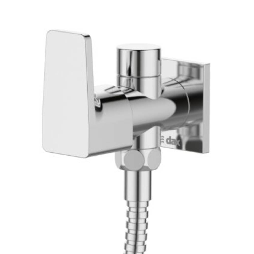 Ducha Higiênica Dax Iguaçu sem Derivação com Registro Cromado - DAX-1984-IG-CR