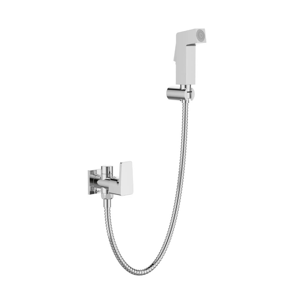 Ducha Higiênica Dax Iguaçu sem Derivação com Registro Cromado - DAX-1984-IG-CR