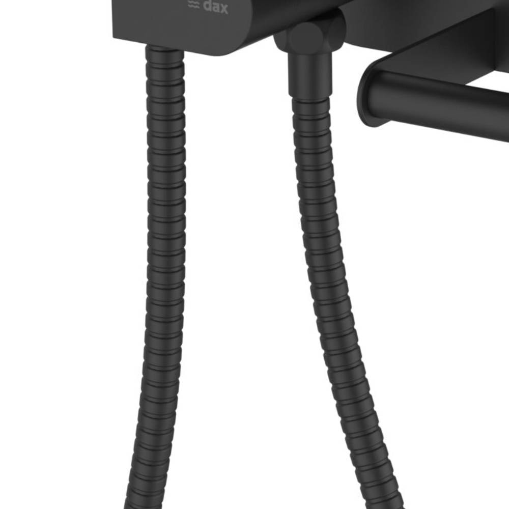 Ducha Higiênica Dax Tamisa com Papeleira Black - DAX-1985-TM-BL