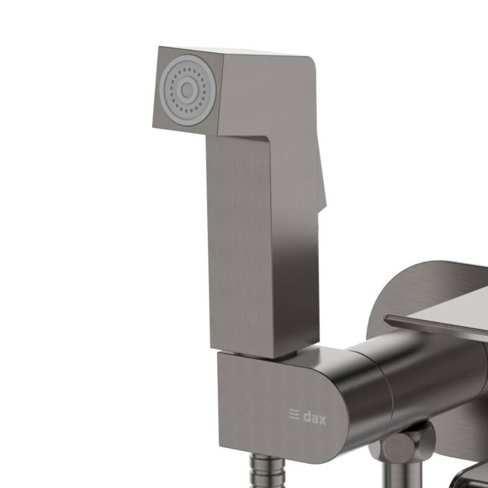 Ducha Higiênica Dax Tamisa com Papeleira Cinza - DAX-1985-TM-GR