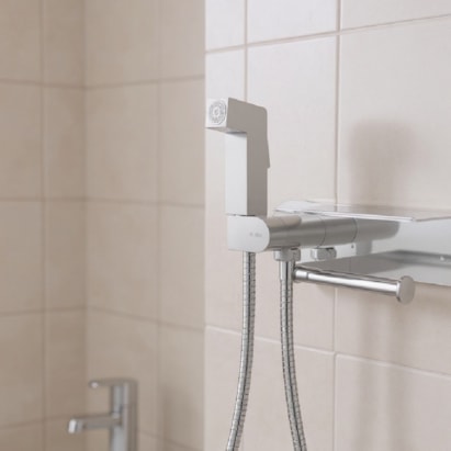 Ducha Higiênica Dax Tamisa com Papeleira Cromada - DAX-1985-TM-CR