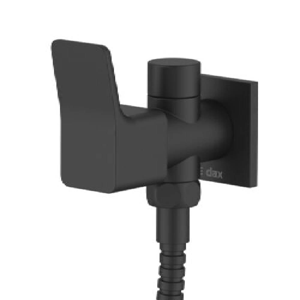 Ducha Higiênica Dax Tamisa sem Derivação com Registro Black - DAX-1984-TM-BL
