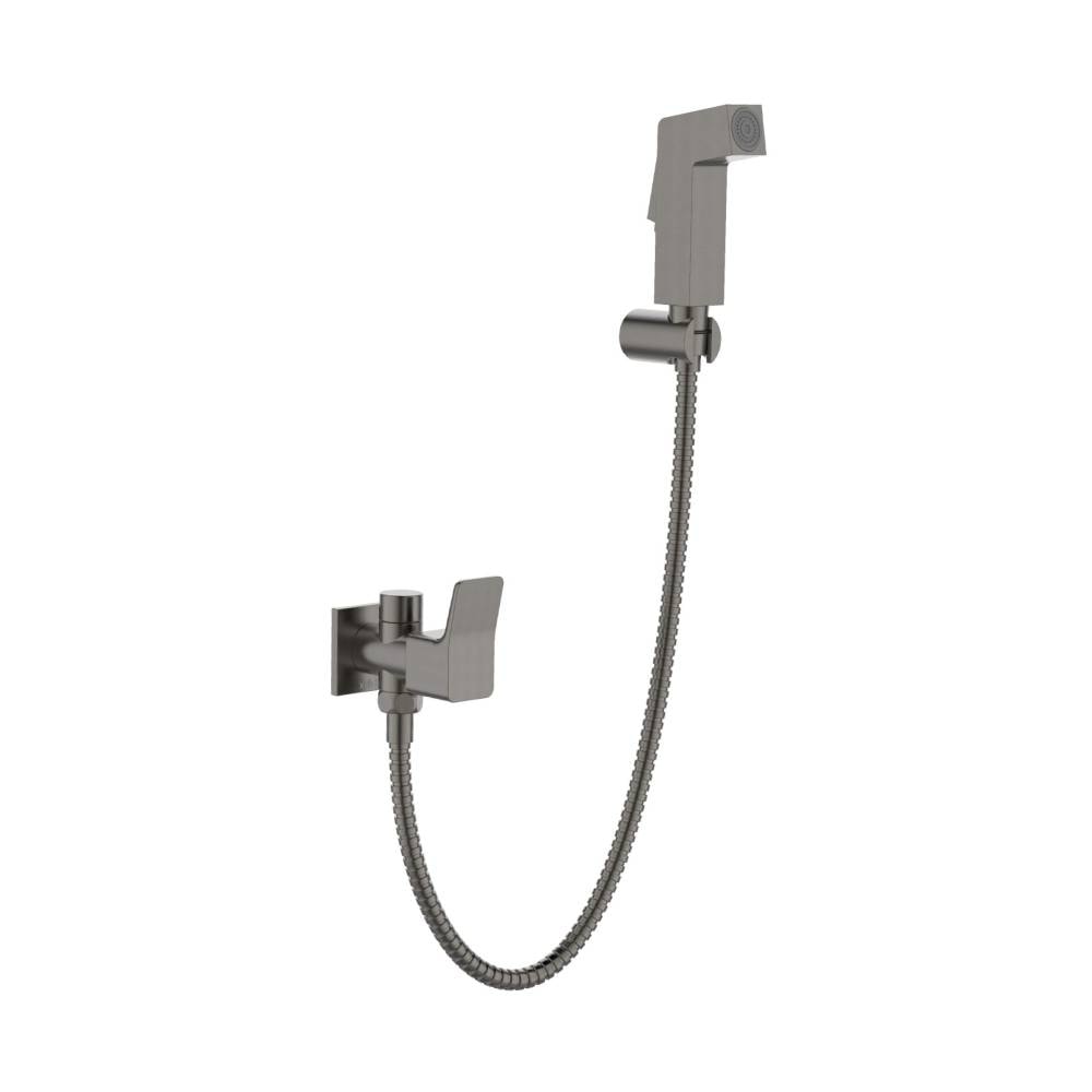 Ducha Higiênica Dax Tamisa sem Derivação com Registro Cinza - DAX-1984-TM-GR