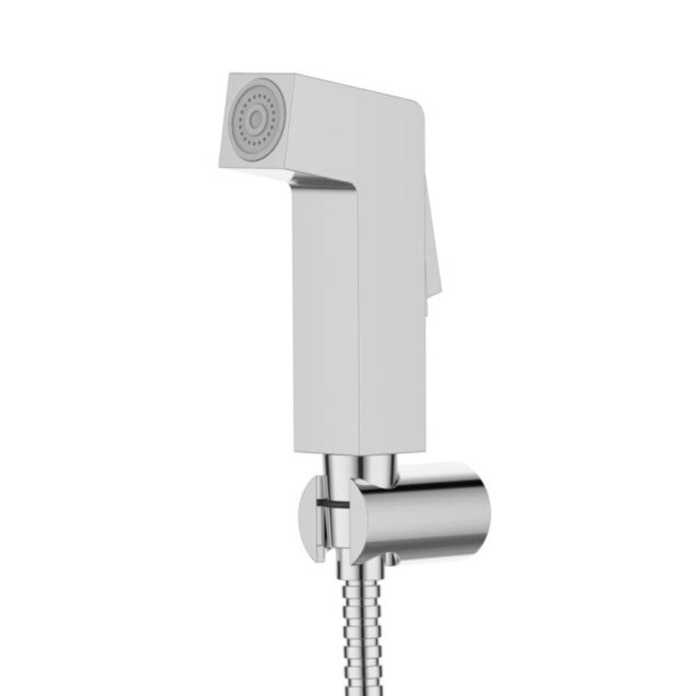 Ducha Higiênica Dax Tamisa Sem Derivação com Registro Cromado - DAX-1984-TM-CR