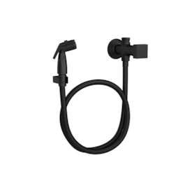 Ducha Higiênica Deca Cubo com Derivação e Registro Black Matte - 1984.BL86.ACT.MT