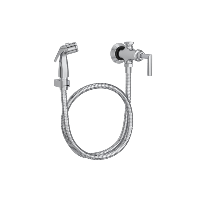 Ducha Higiênica Deca Izy Plus com Derivação e Registro Cromado - 1984.C24.ACT.CR