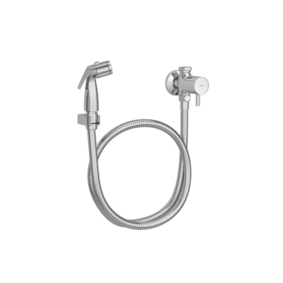 Ducha Higiênica Deca Link com Derivação e Registro Cromado - 1984.C.ACT.LNK.CR