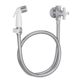 Ducha Higiênica Deca Max Cromado Com Registro E Derivação 1984.C34.ACT