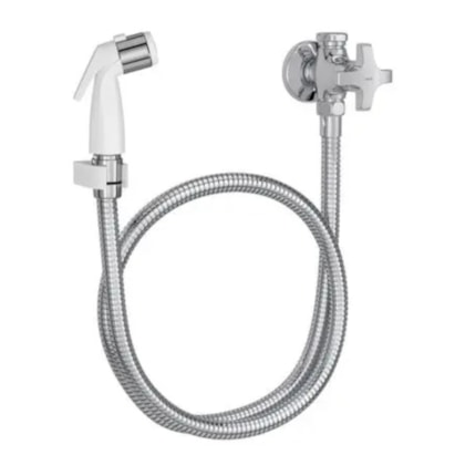 Ducha Higiênica Deca Max Cromado Com Registro E Derivação 1984.C34.ACT