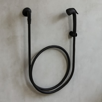 Ducha Higiênica Docol Com Gatilho de Parede Luxo Ônix - 90000579156