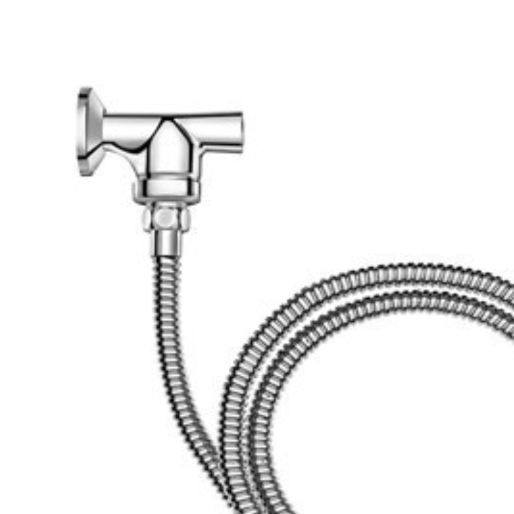 Ducha Higiênica Docol Manual Square C30 90° com Joelho Cromado - 1834606