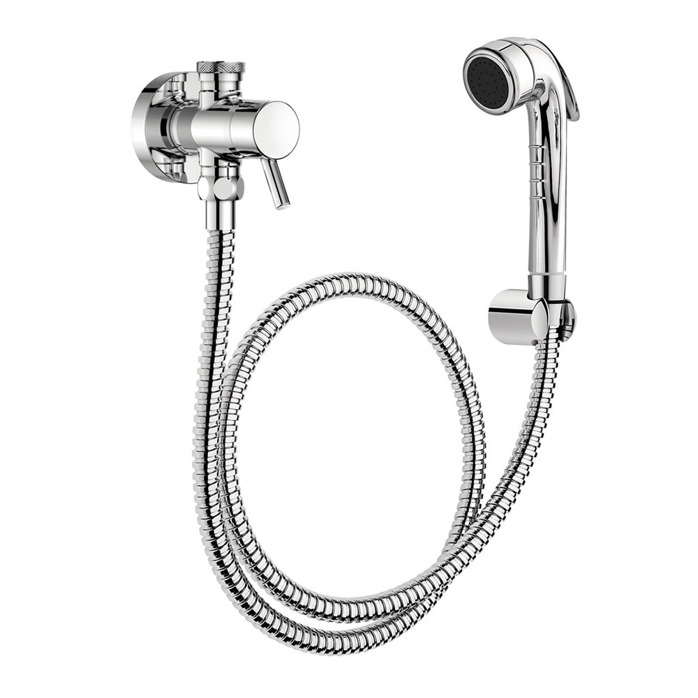 Ducha Higiênica Docol Nova Lóggica com Derivação e Registro Cromado - 1137906