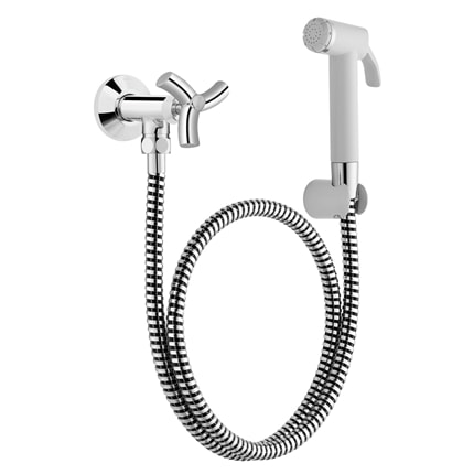 Ducha Higiênica Docol Primor Sem Derivação e Registro Cromado e Branco - 00673206